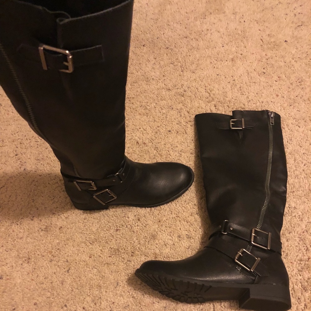 Brand new knee high boots